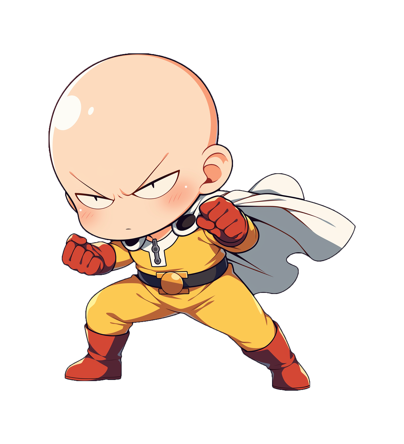 SAITAMA STICKER Premium Vinyl Sticker