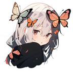CUTE ANIME STICKER Premium Vinyl Sticker