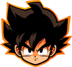 GOKU HEAD STICKER Premium Vinyl Sticker