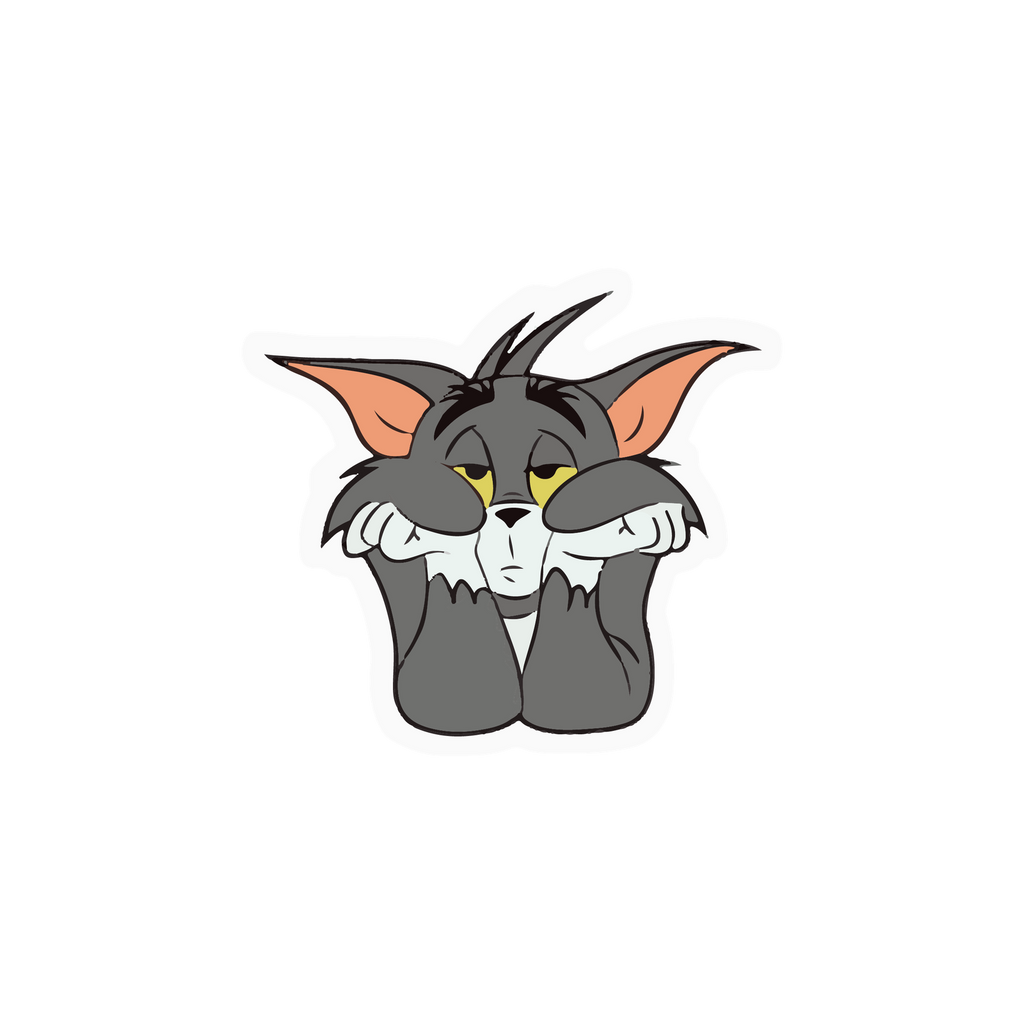 SAD TOM STICKER Premium Vinyl Sticker