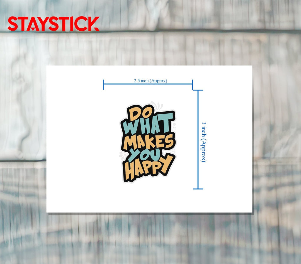 POSITIVE VIBE STICKER Premium Vinyl Sticker
