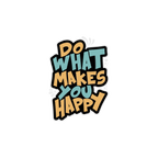 POSITIVE VIBE STICKER Premium Vinyl Sticker