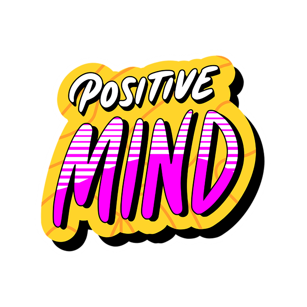 POSITIVE VIBES STICKER Premium Vinyl Sticker