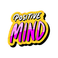 POSITIVE VIBES STICKER Premium Vinyl Sticker