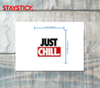POSITIVE VIBES STICKER Premium Vinyl Sticker