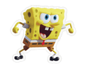 Surprised Patrick Star Sticker 3D Premium Sticker