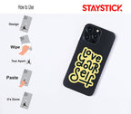 MOTIVATE STICKER Metalized Sticker