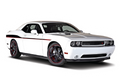 White Dodge Challenger RT Stripes Sticker Premium Vinyl Sticker