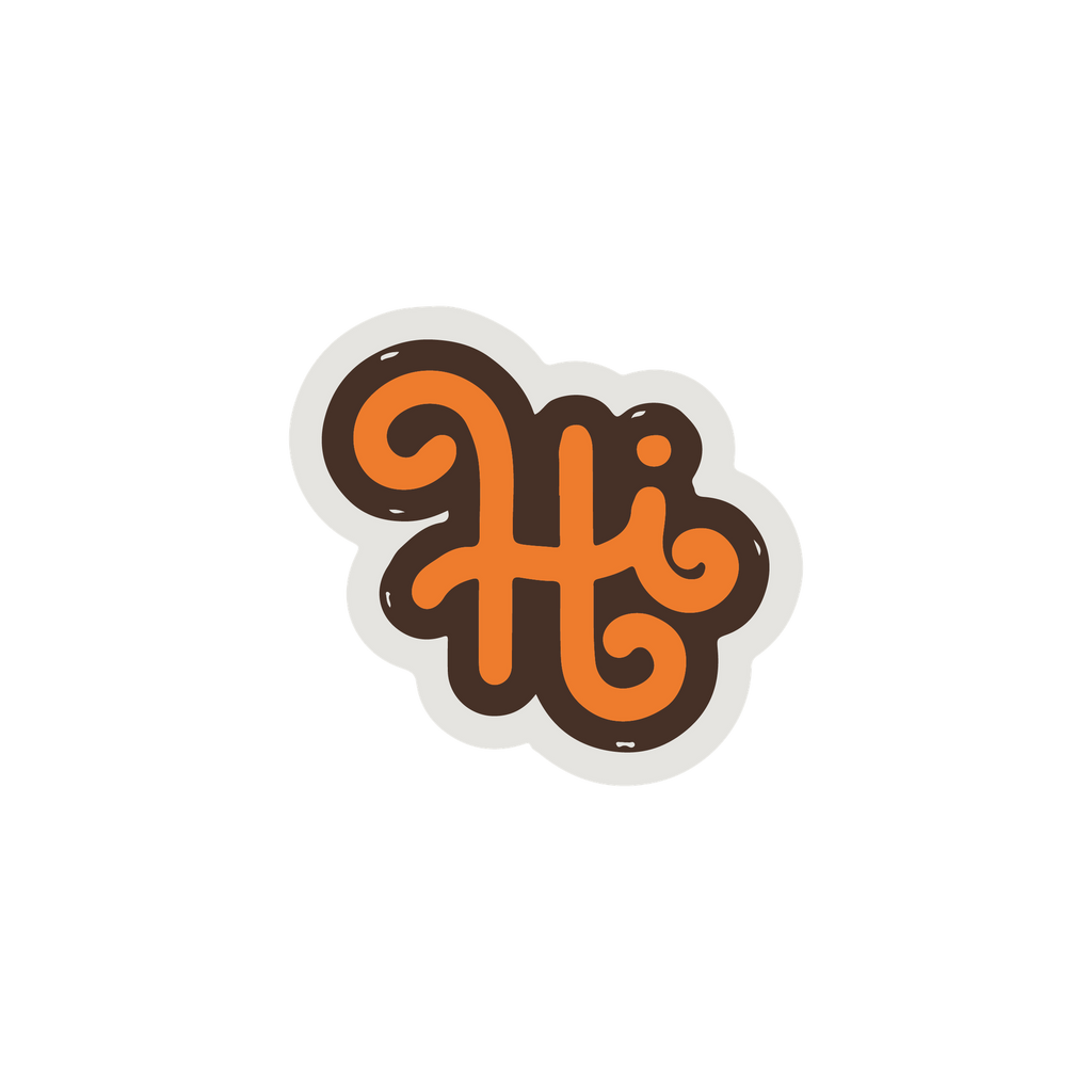 HI STICKER Premium Vinyl Sticker