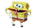 Spongebob Squarepants Silly Face Sticker Premium Vinyl Sticker