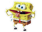 Spongebob Squarepants Silly Face Sticker Premium Vinyl Sticker