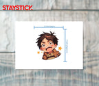 Laugh boy sticker Premium Vinyl Sticker