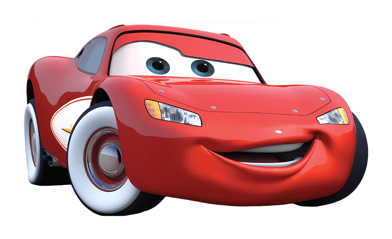 Lightning McQueen Cartoon Car Sticker Premium Vinyl Sticker