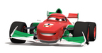 Francesco Bernoulli Cars Movie Sticker Premium Vinyl Sticker