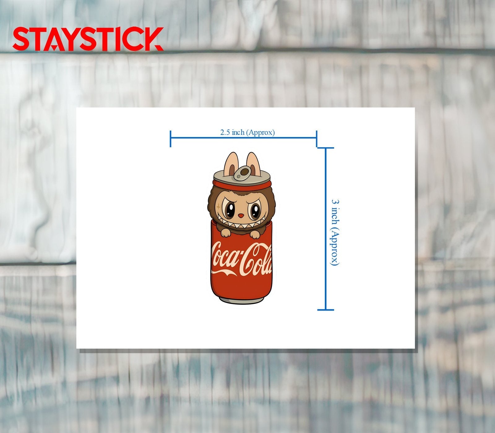 Cute Cola Sticker Premium Vinyl Sticker