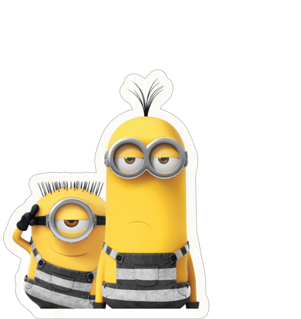 Minions Jailbreak Sticker Premium Vinyl Sticker