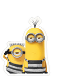 Minions Jailbreak Sticker Premium Vinyl Sticker
