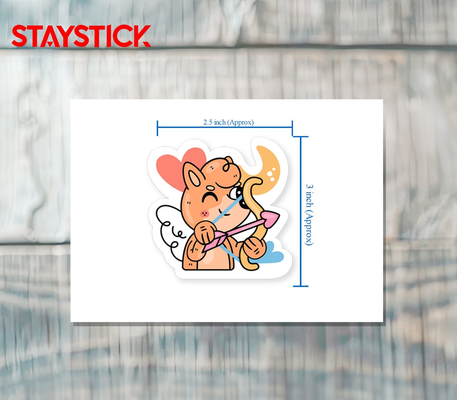 Cartoon Sticker Premium Vinyl Sticker