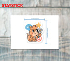 Cartoon Sticker Premium Vinyl Sticker