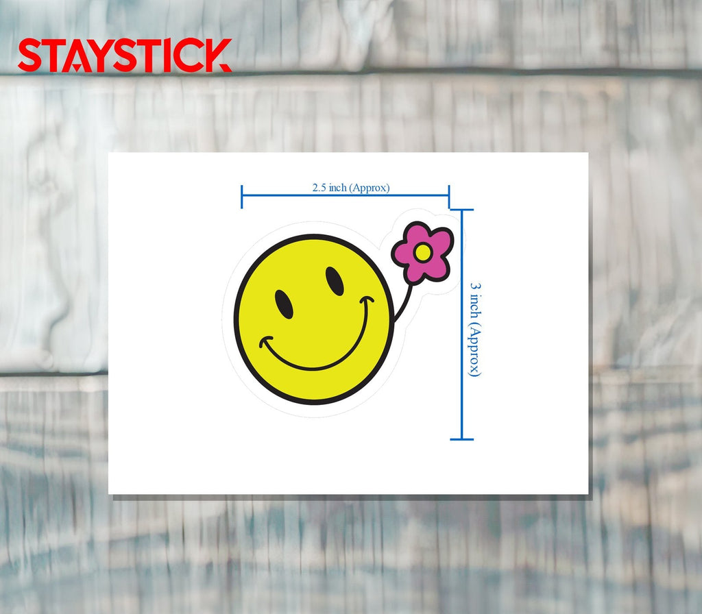 SMILEY STICKER Premium Vinyl Sticker