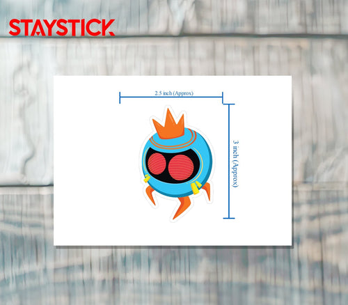 ALIAN STICKER Premium Vinyl Sticker