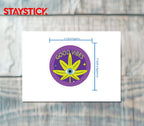 FLOWER STICKER Premium Vinyl Sticker