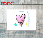 HEART STICKER Premium Vinyl Sticker