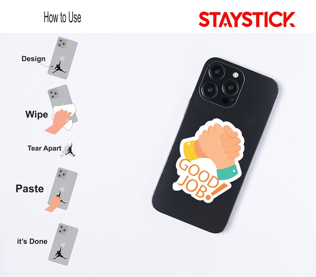 MOTIVATE STICKER Metalized Sticker