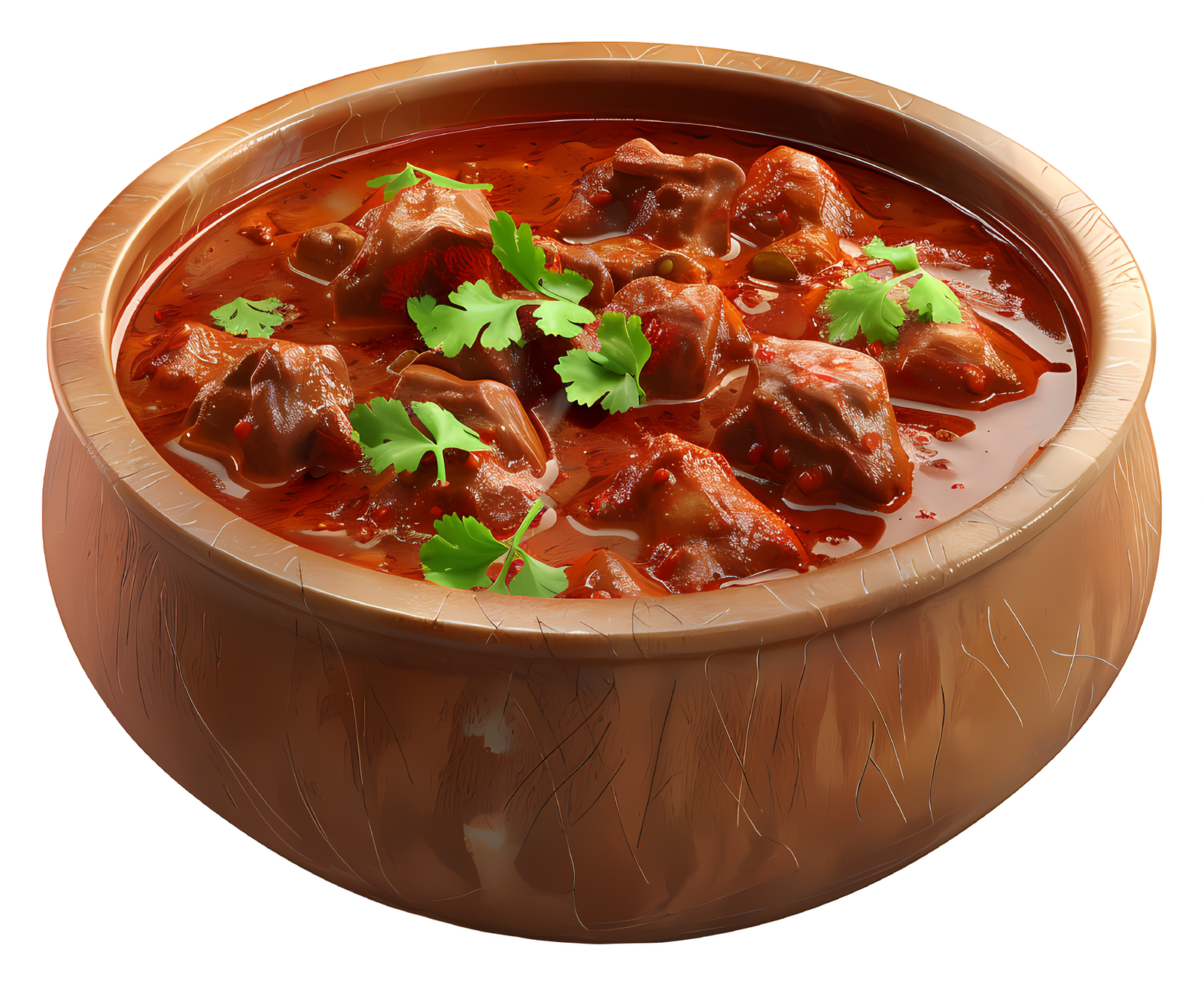 Delicious chicken curry sticker Premium Vinyl Sticker