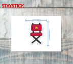 CHAIR STICKER Premium Vinyl Sticker