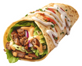 Delicious Chicken Shawarma Wrap Sticker Premium Vinyl Sticker