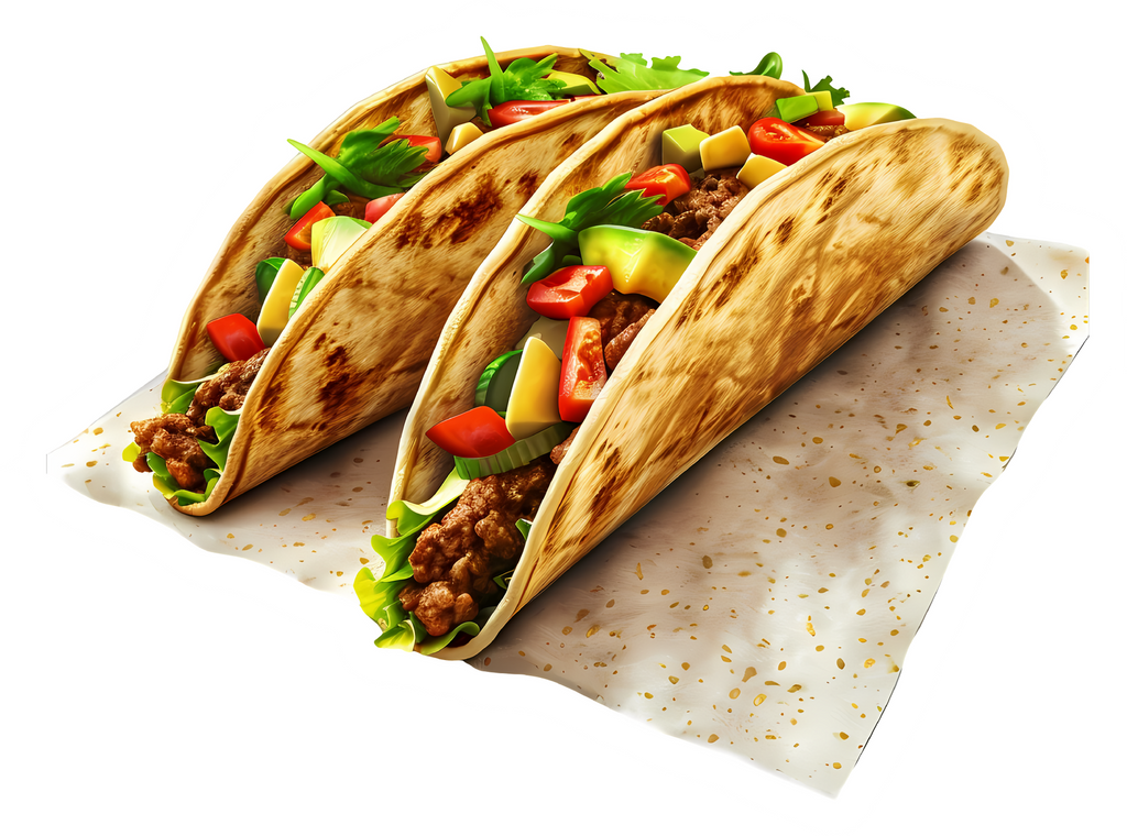 Delicious Tacos Sticker Premium Vinyl Sticker