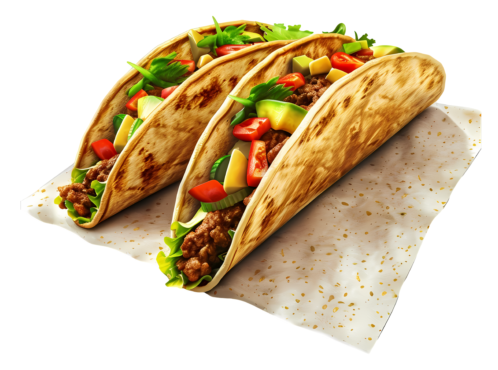 Delicious Tacos Sticker Premium Vinyl Sticker