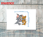 TOM N JERRY STICKER Premium Vinyl Sticker