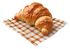 Delicious Croissant Sticker 3D Premium Sticker