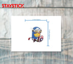 Captain America Minion Sticker Premium Vinyl Sticker