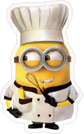 Chef Minion Sticker Premium Vinyl Sticker