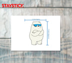 PANDA STICKER Premium Vinyl Sticker