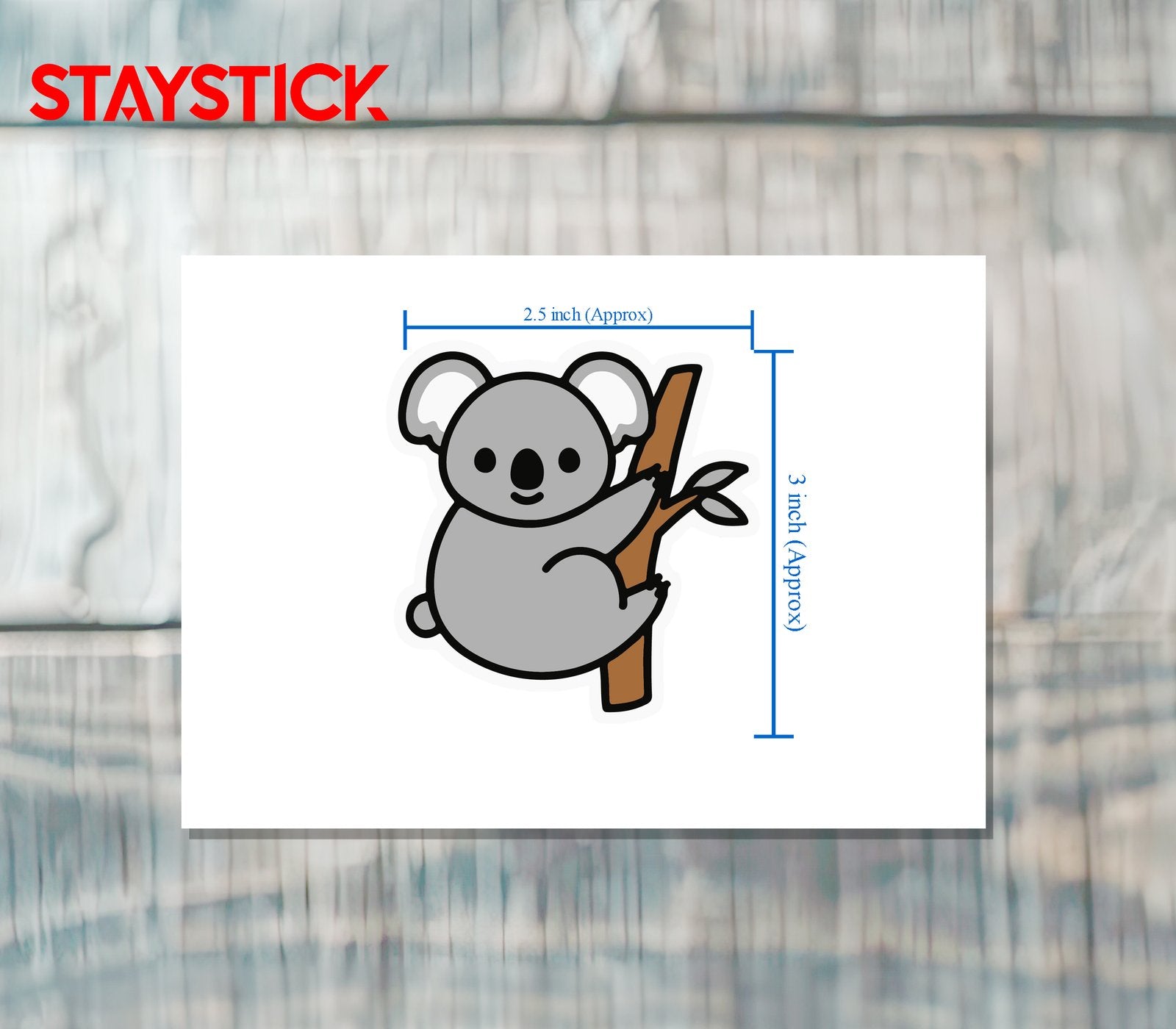 PANDA STICKER Premium Vinyl Sticker