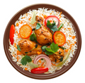 Chicken Biryani Sticker Premium Vinyl Sticker