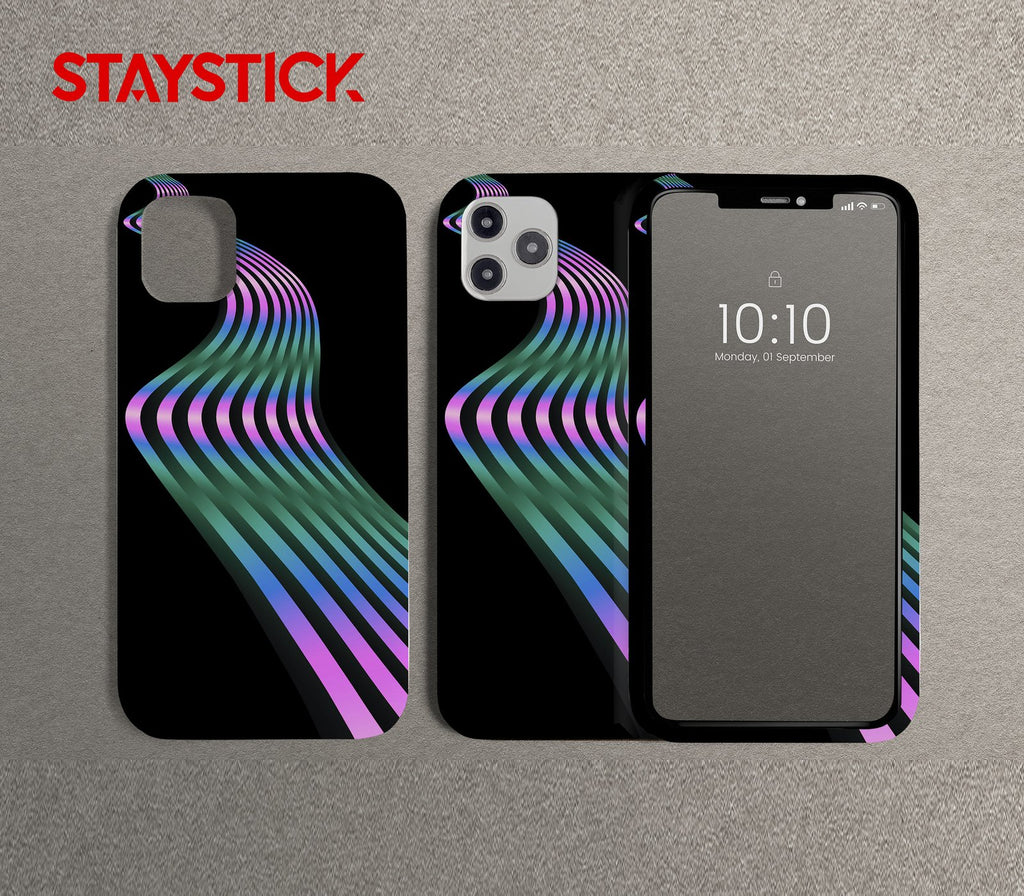 Neon Wave Mobile Skin
