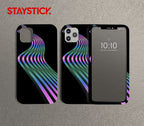 Neon Wave Mobile Skin