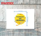 Worker Sticker Premium Vinyl Sticker