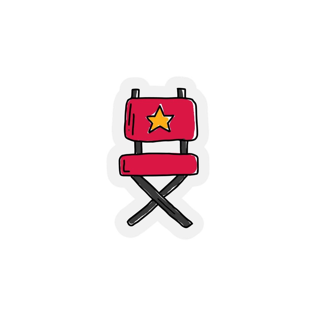 CHAIR STICKER Premium Vinyl Sticker