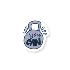 YOU CAN STICKER Premium Vinyl Sticker