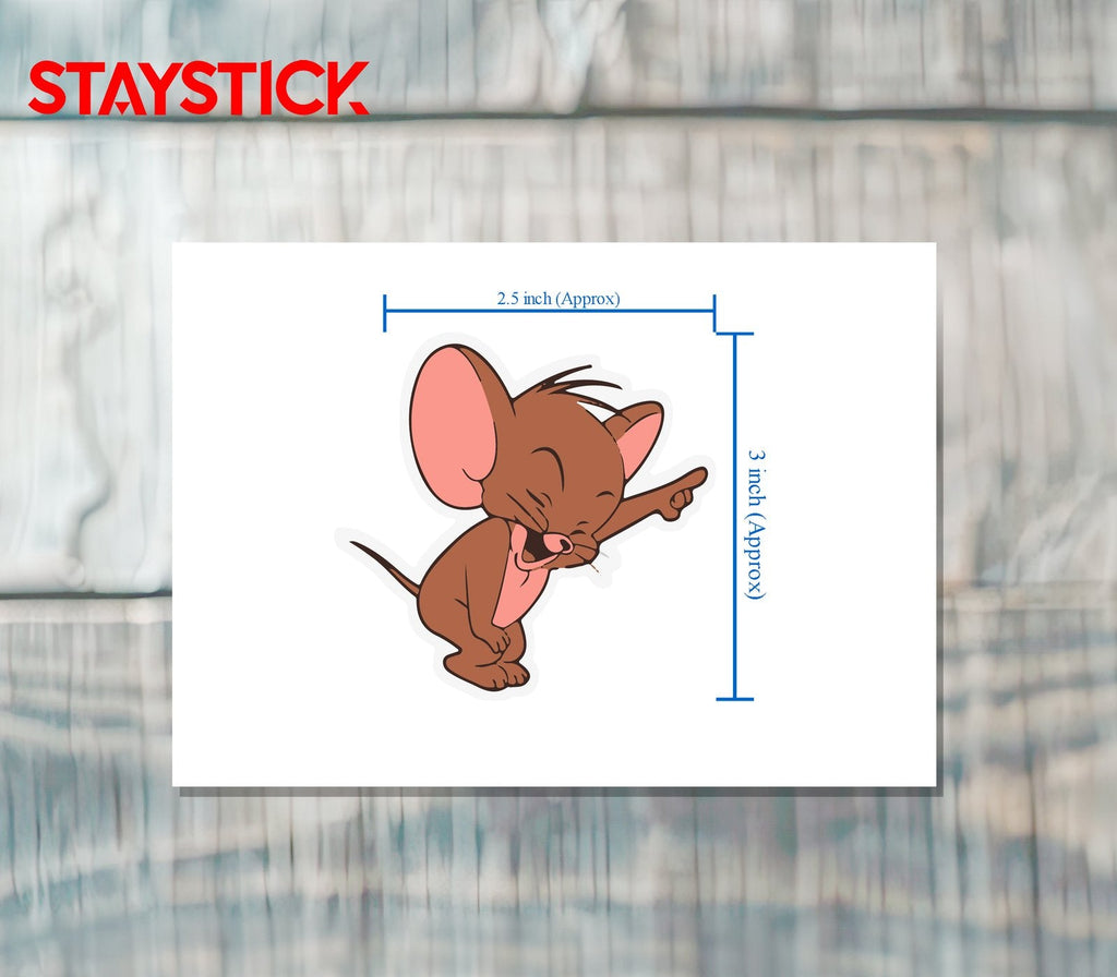 JERRY STICKER Premium Vinyl Sticker
