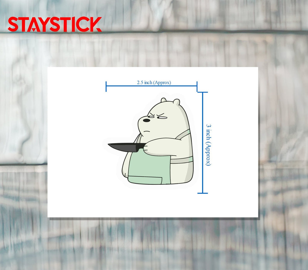 CARTOON STICKER Premium Vinyl Sticker