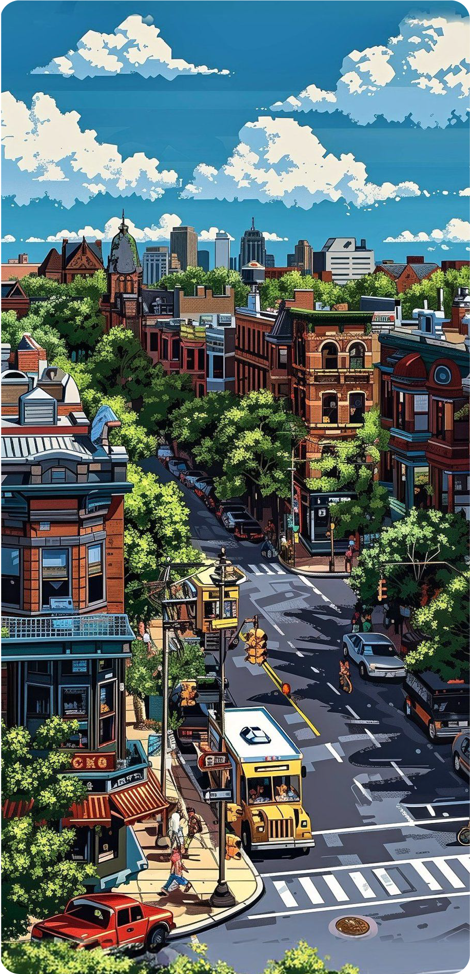 SUNNY CITY MOBILE STICKER