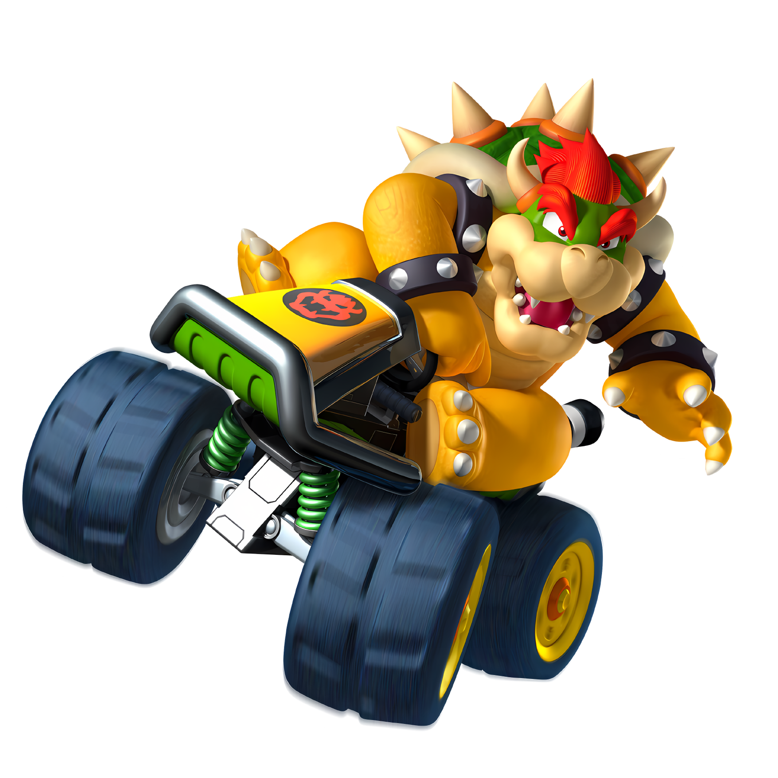 Bowser Mario Kart Sticker Premium Vinyl Sticker