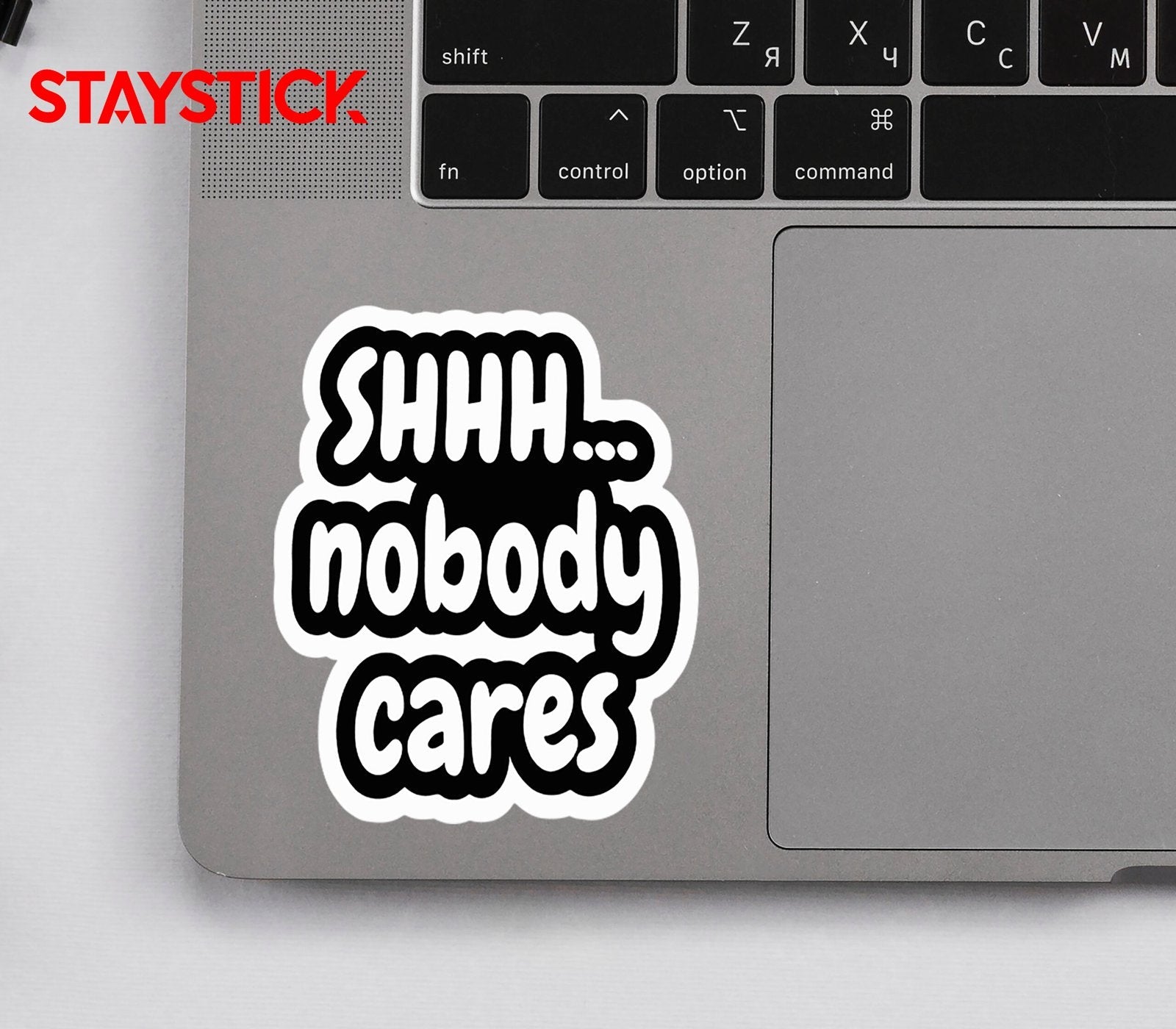 COLD REALITY STICKER Metalized Sticker